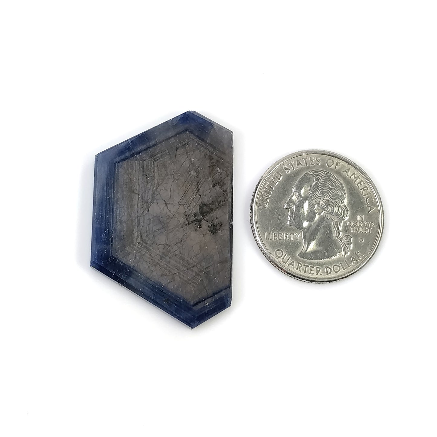 Hexagon Shape Sapphire