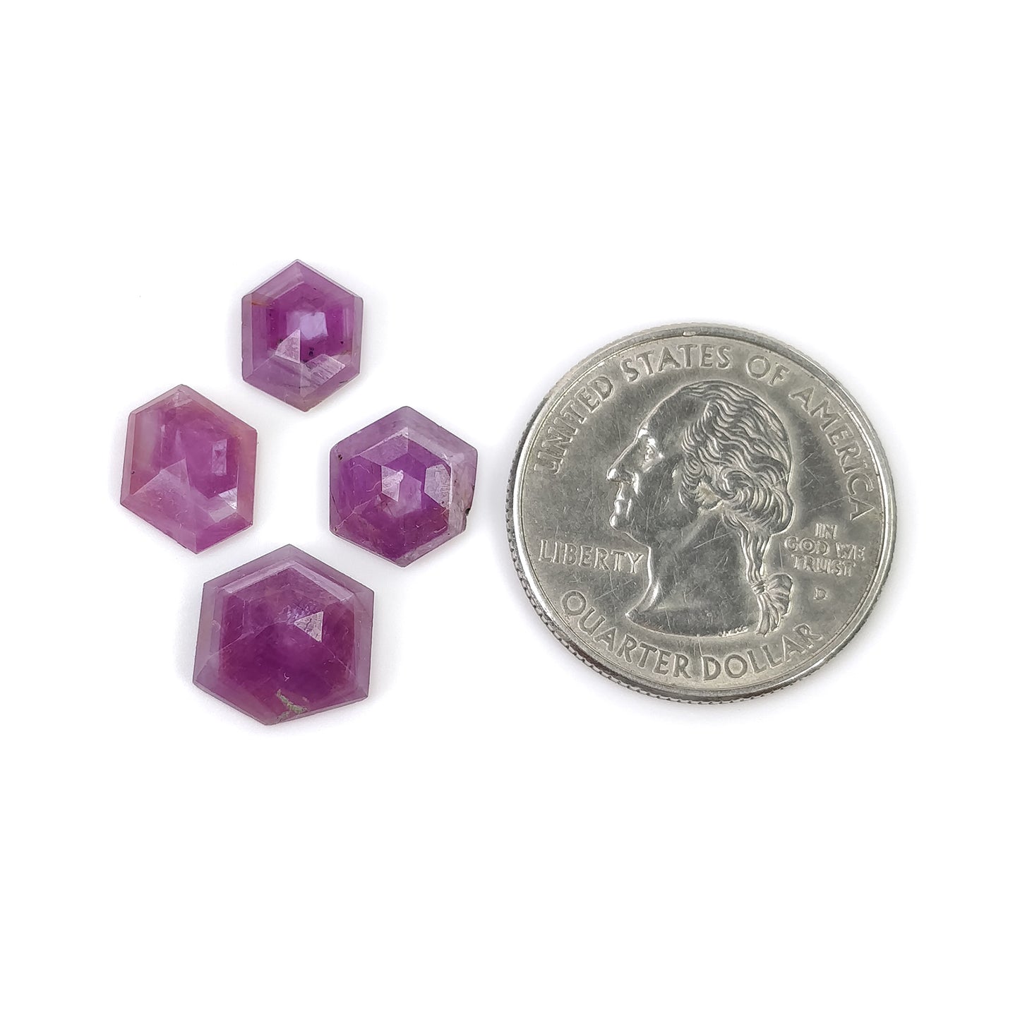 Hexagon Shape Sapphire