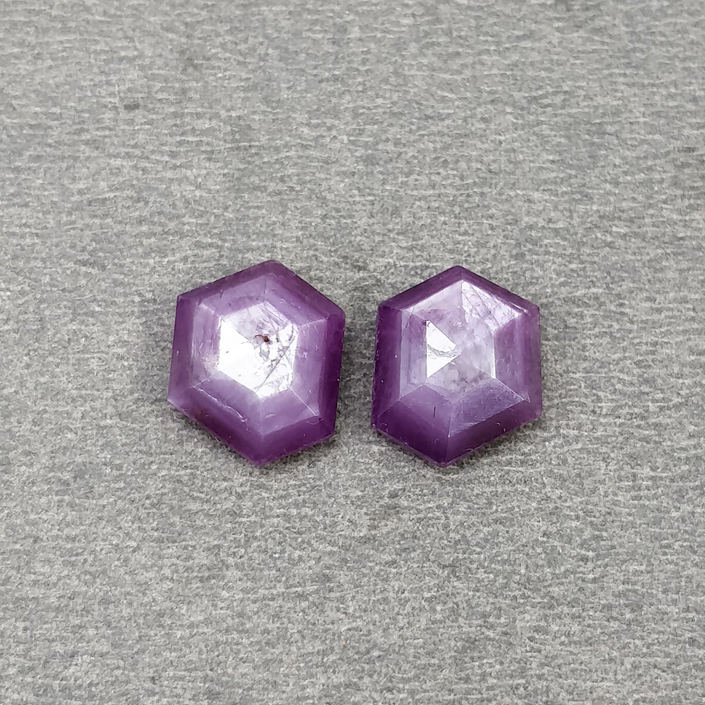 Hexagon Shape Sapphire