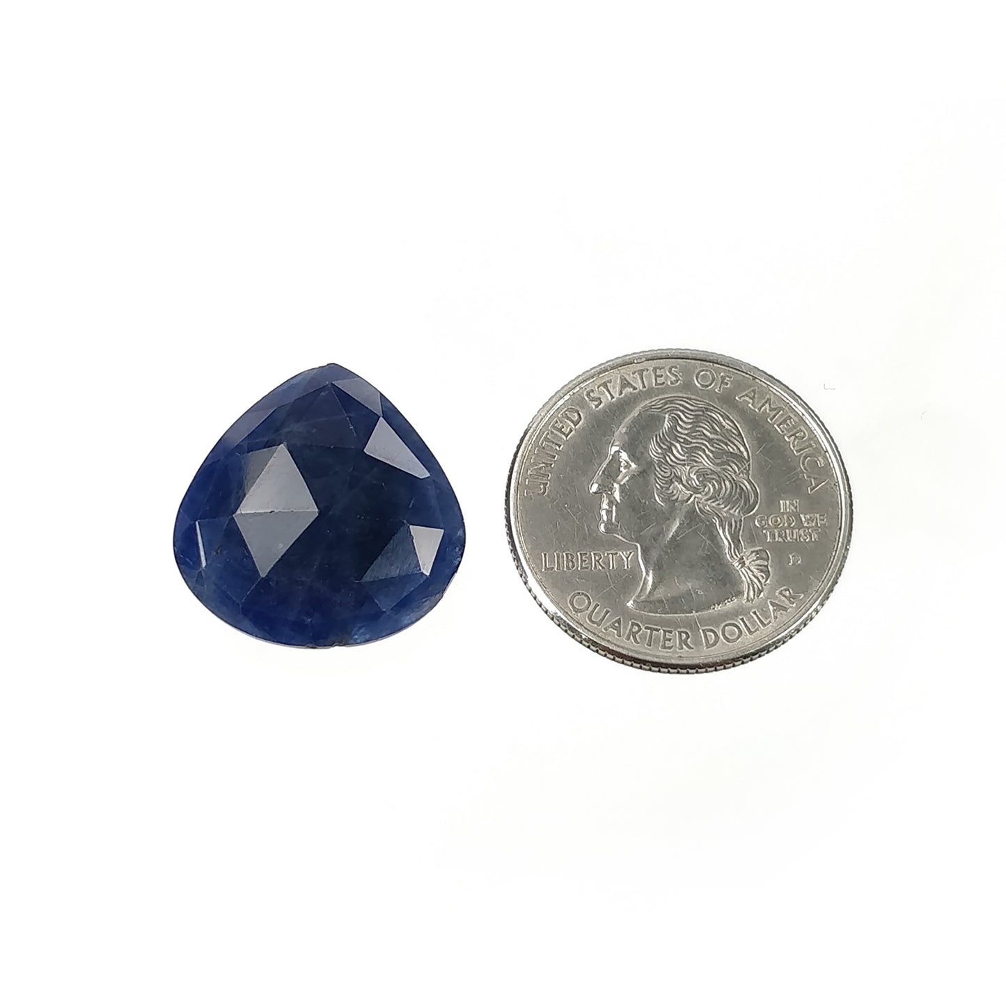 Checker Cut Sapphire