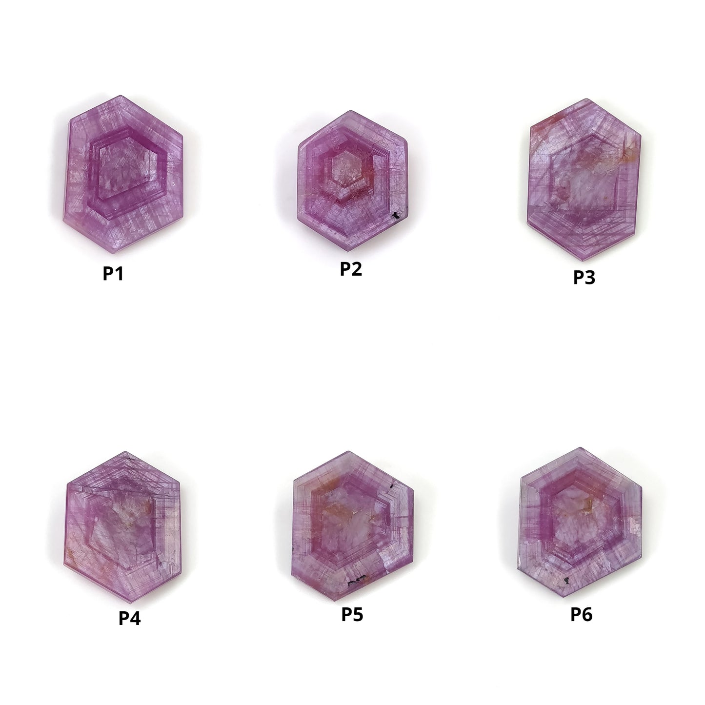 Hexagon Shape Trapiche