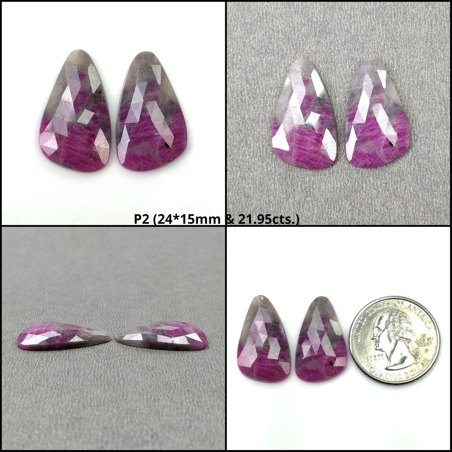 Multi Sapphire Gemstone
