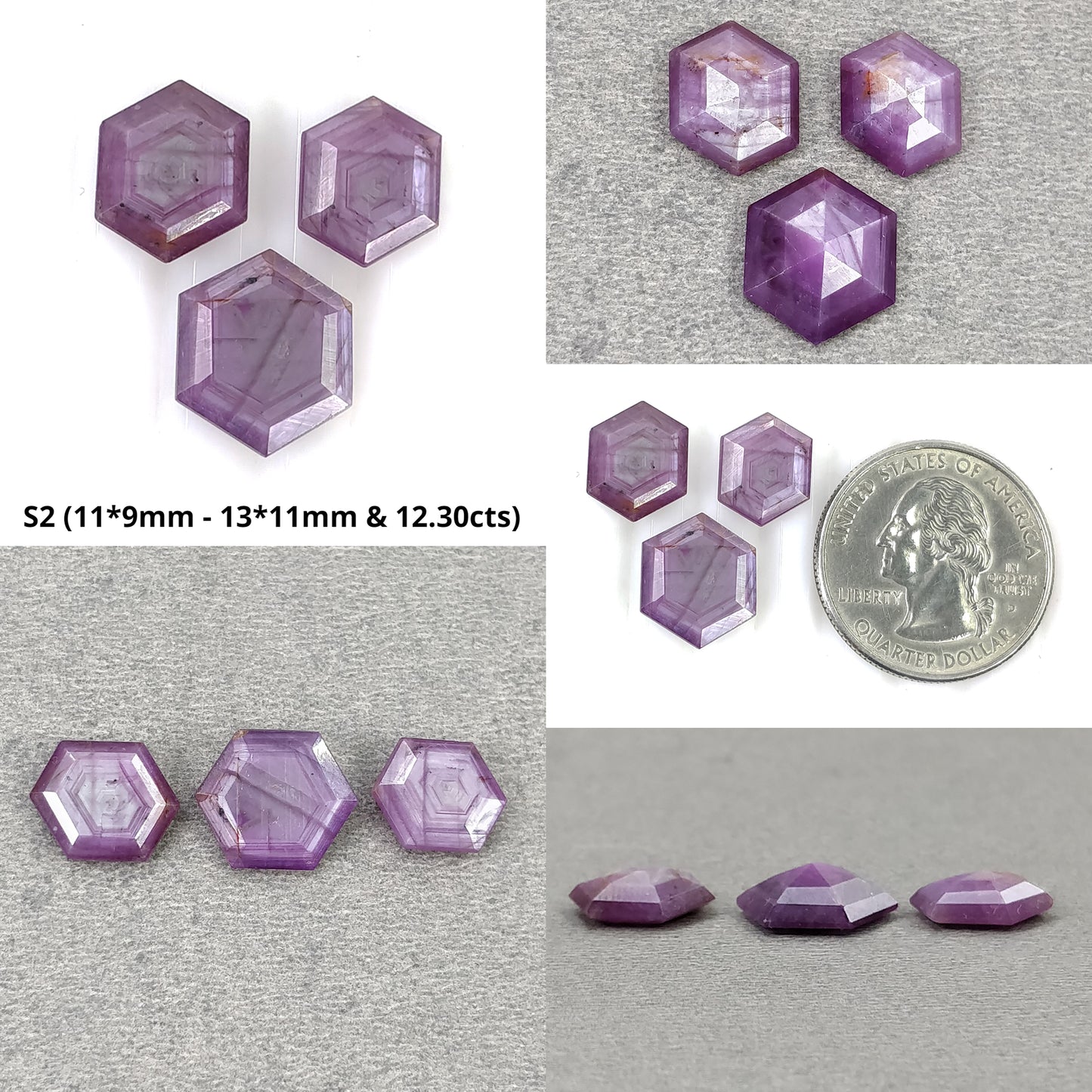 Faceted Pink Sapphire