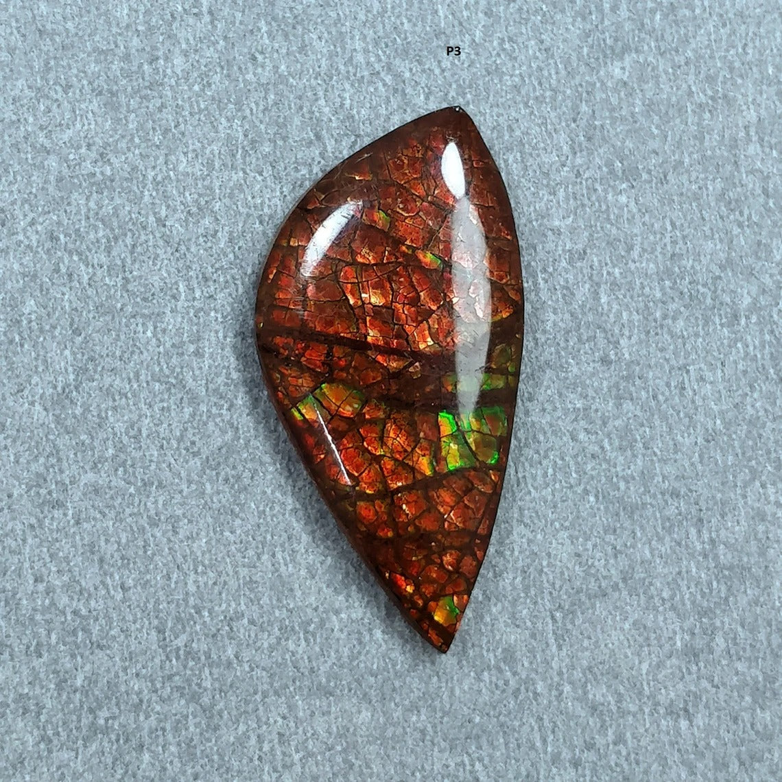 Ammolite Ring