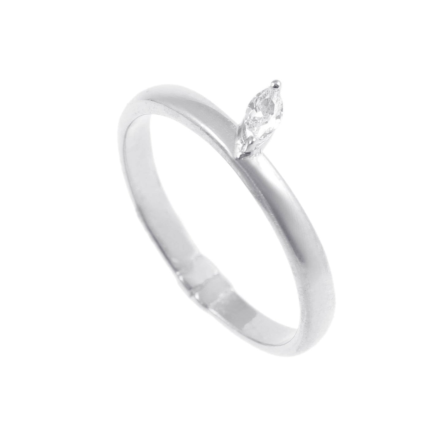 Marquise Ring Wedding Band Sterling Silver Promise Ring Dainty Delicate Rose Gold Art Deco Engagement Band Eternity Thin Stacking Ring 925