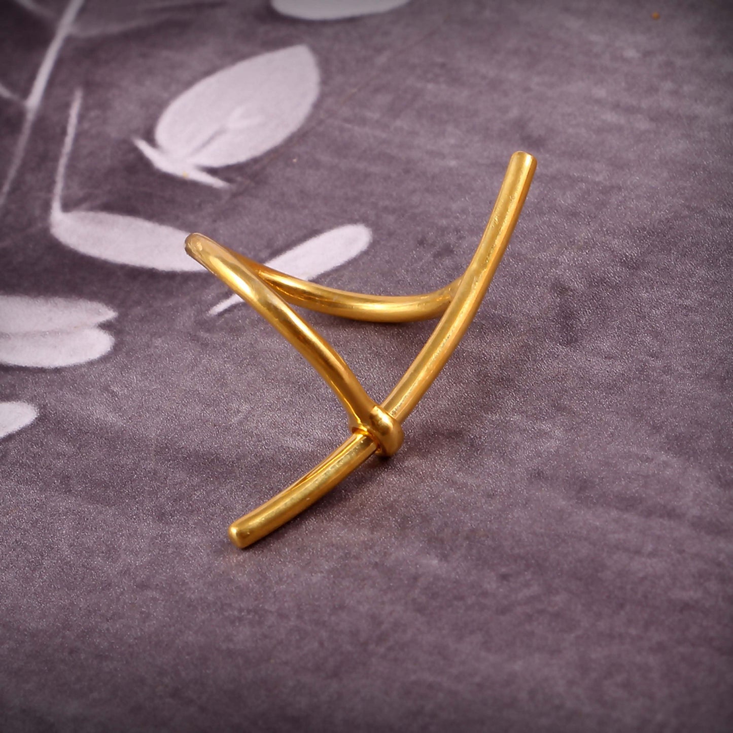 Sideways Cross Ring Sterling Gold Cross Ring Christian Rings For Women Catholic Ring Handmade Boho Style