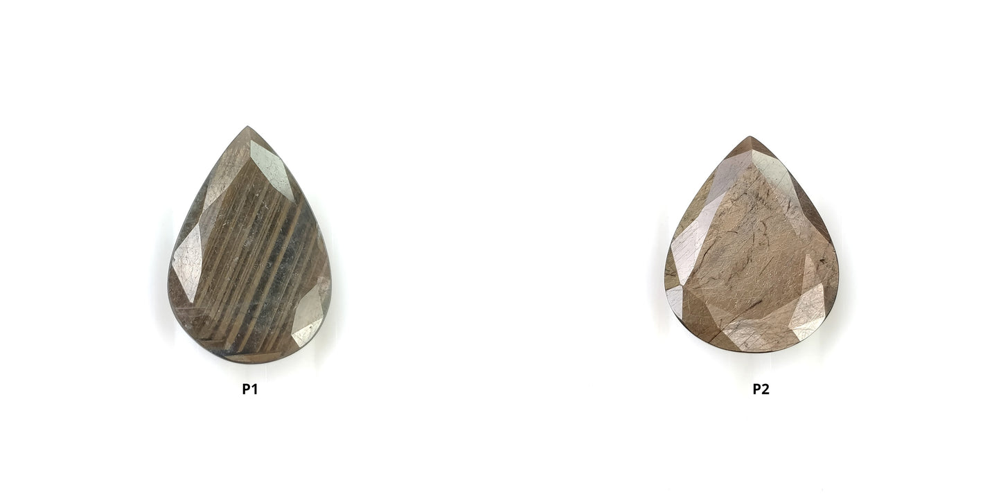 Golden Brown Chocolate Sapphire