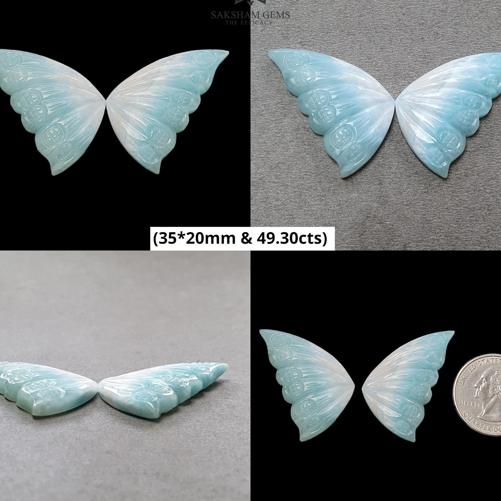 Larimar Carving