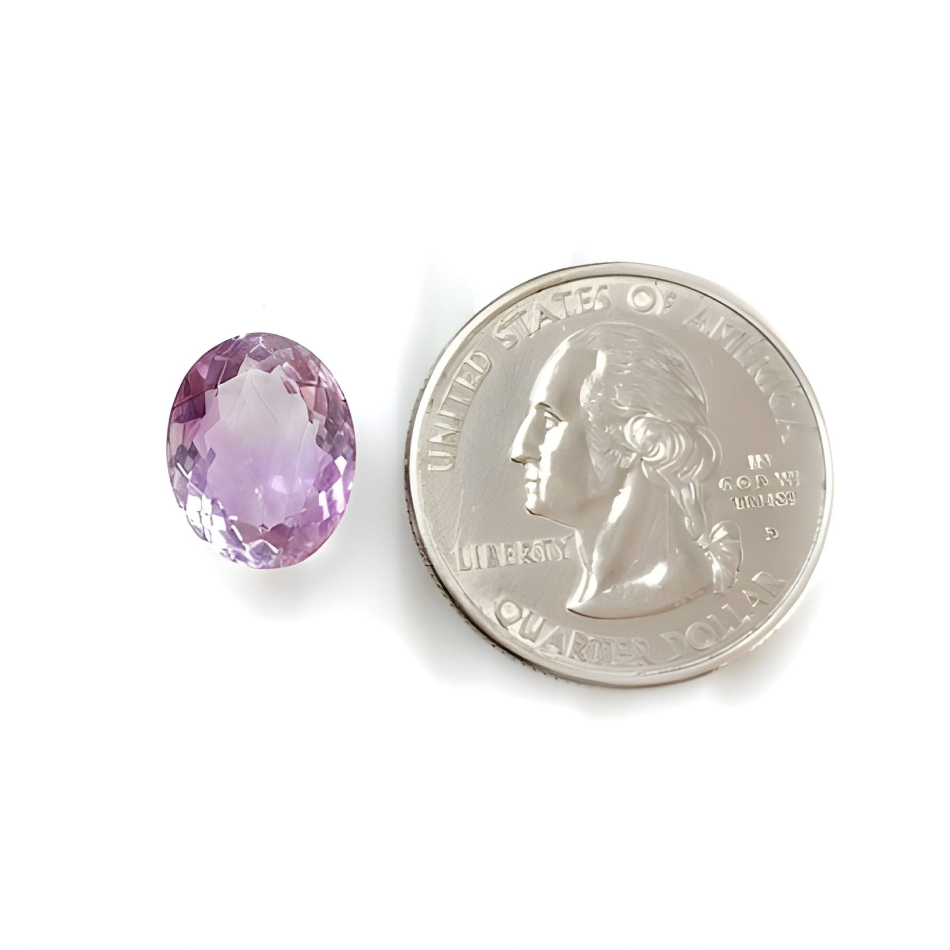 紫水晶天然未经处理的宝石