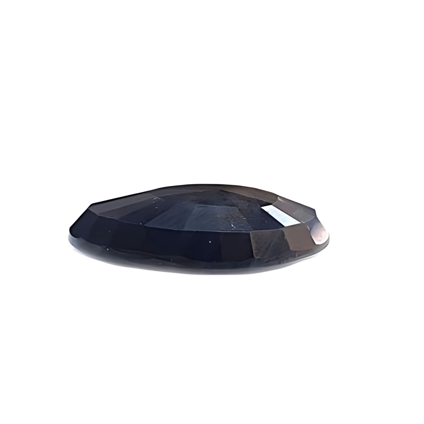 21.40cts Blue Sheen Sapphire Gemstone Faceted Cut Natural Untreated Egg Shape