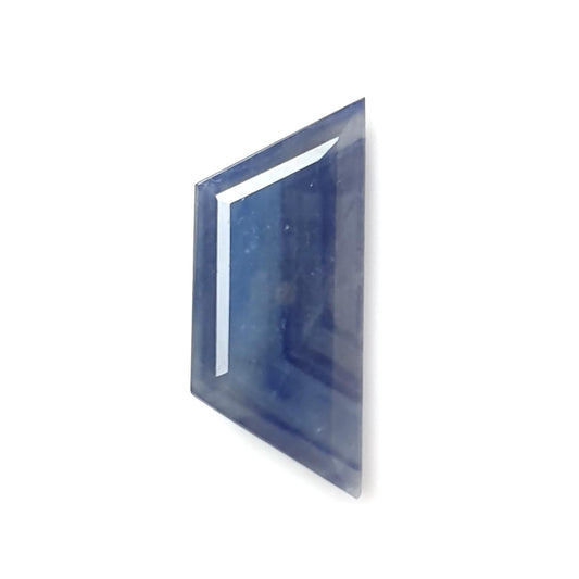 Blue Sapphire Gemstone Faceted Cut: Natural Untreated Unheated Sapphire Fancy Shape 1pc for Jewelry September Birthstone