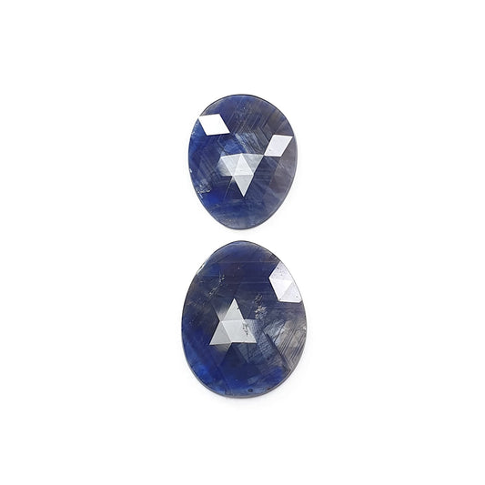 blue sapphire fancy rose cut