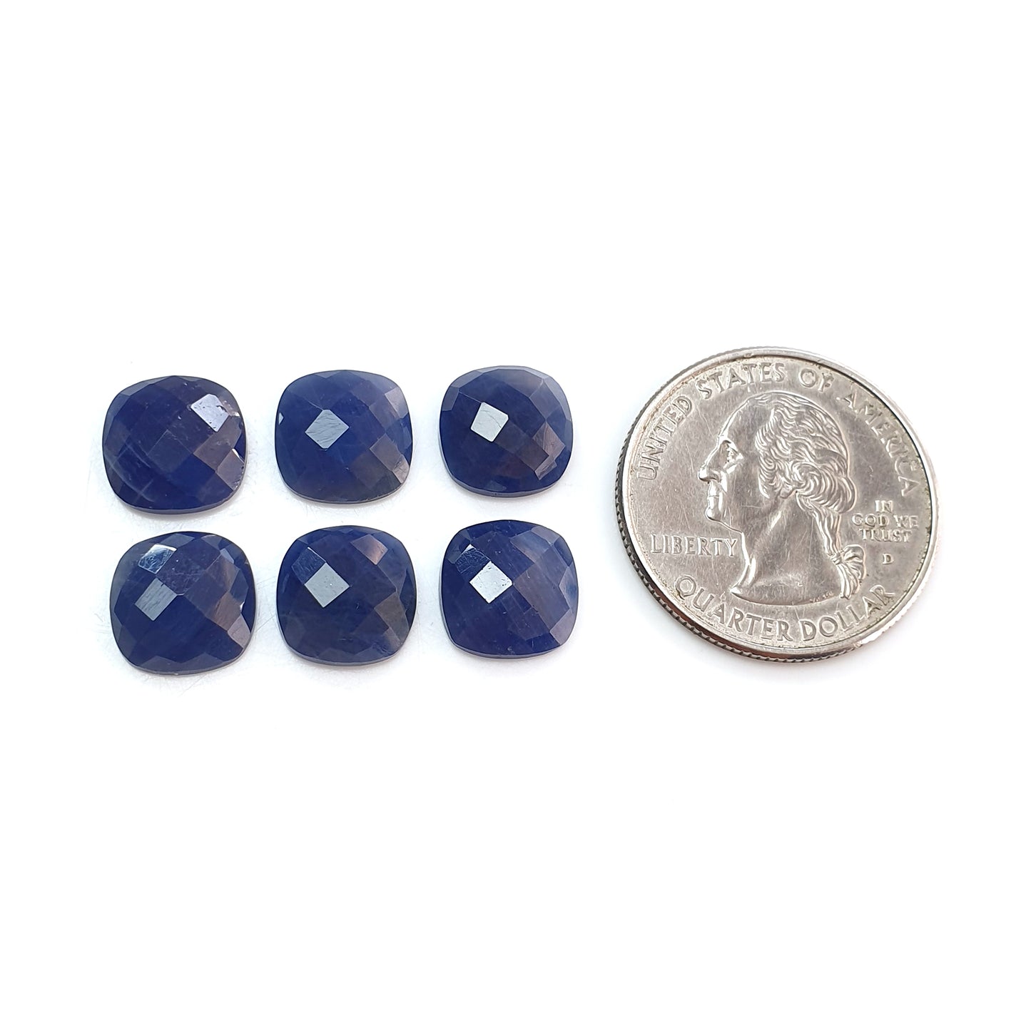 Saphir im Rosenschliff