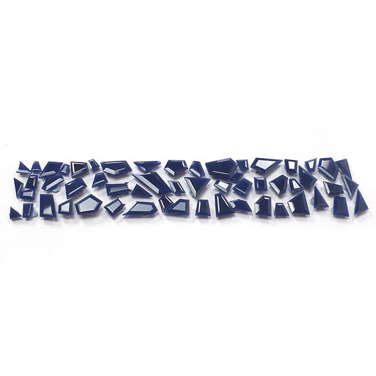 Blue Sapphire Gemstone Faceted Cut