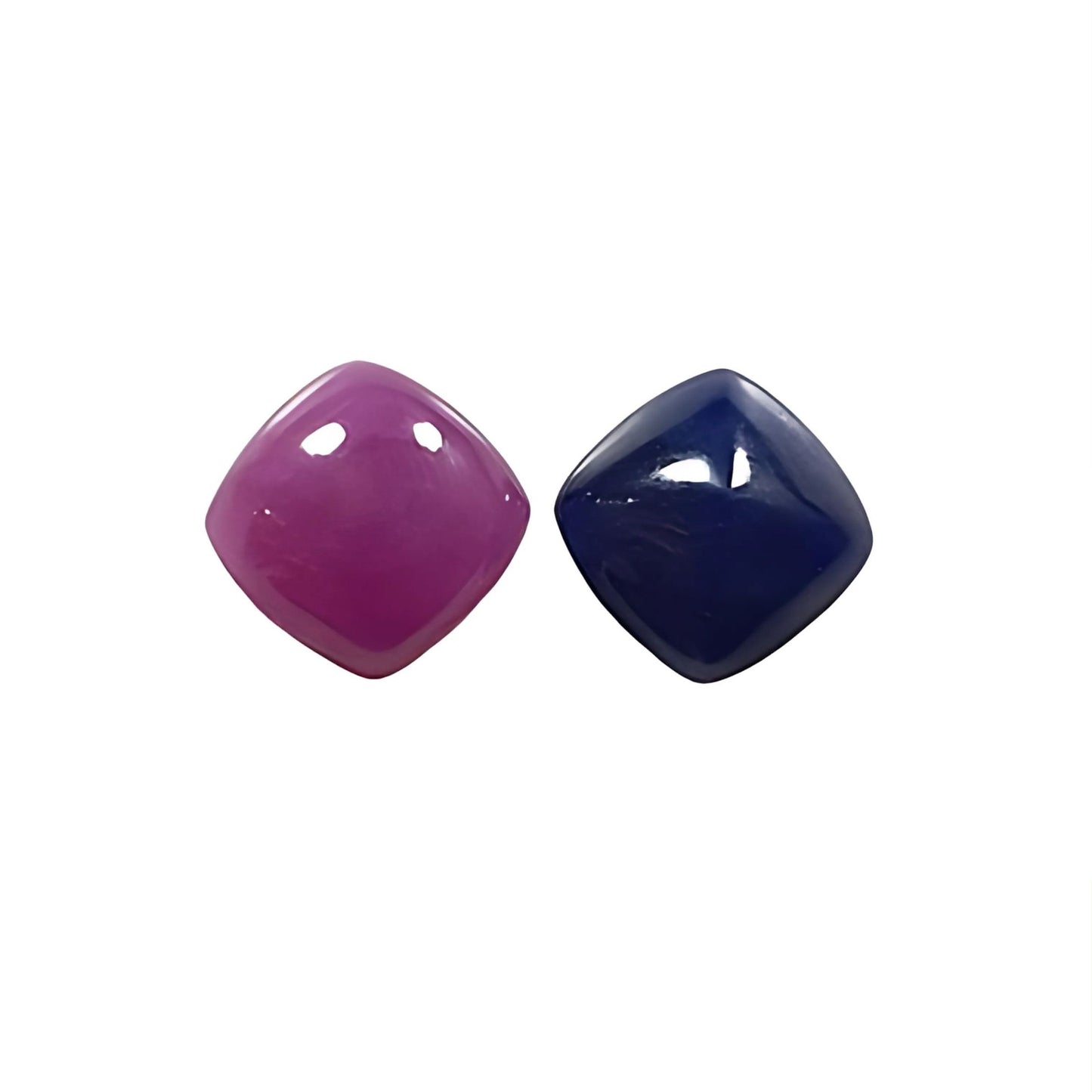 Blauer Saphir-Cabochon