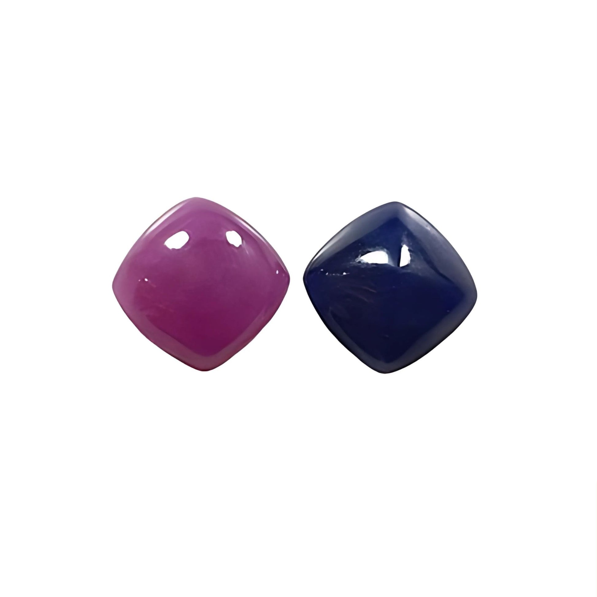 Blauer Saphir-Cabochon