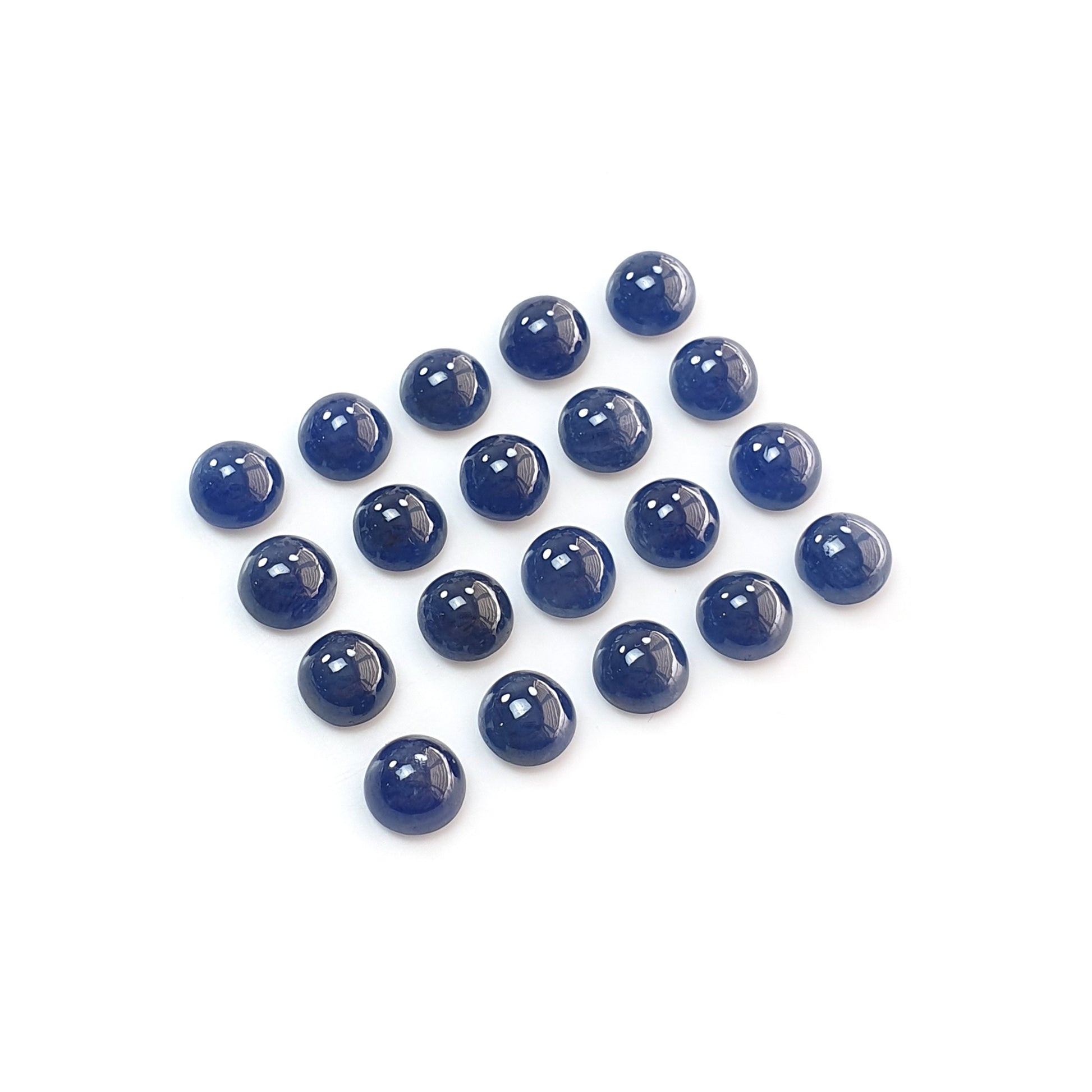Zaffiro blu rotondo