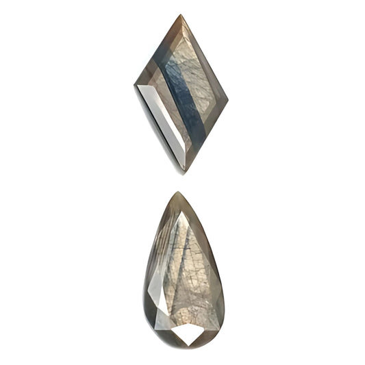 multi sapphire fancy faceted cut