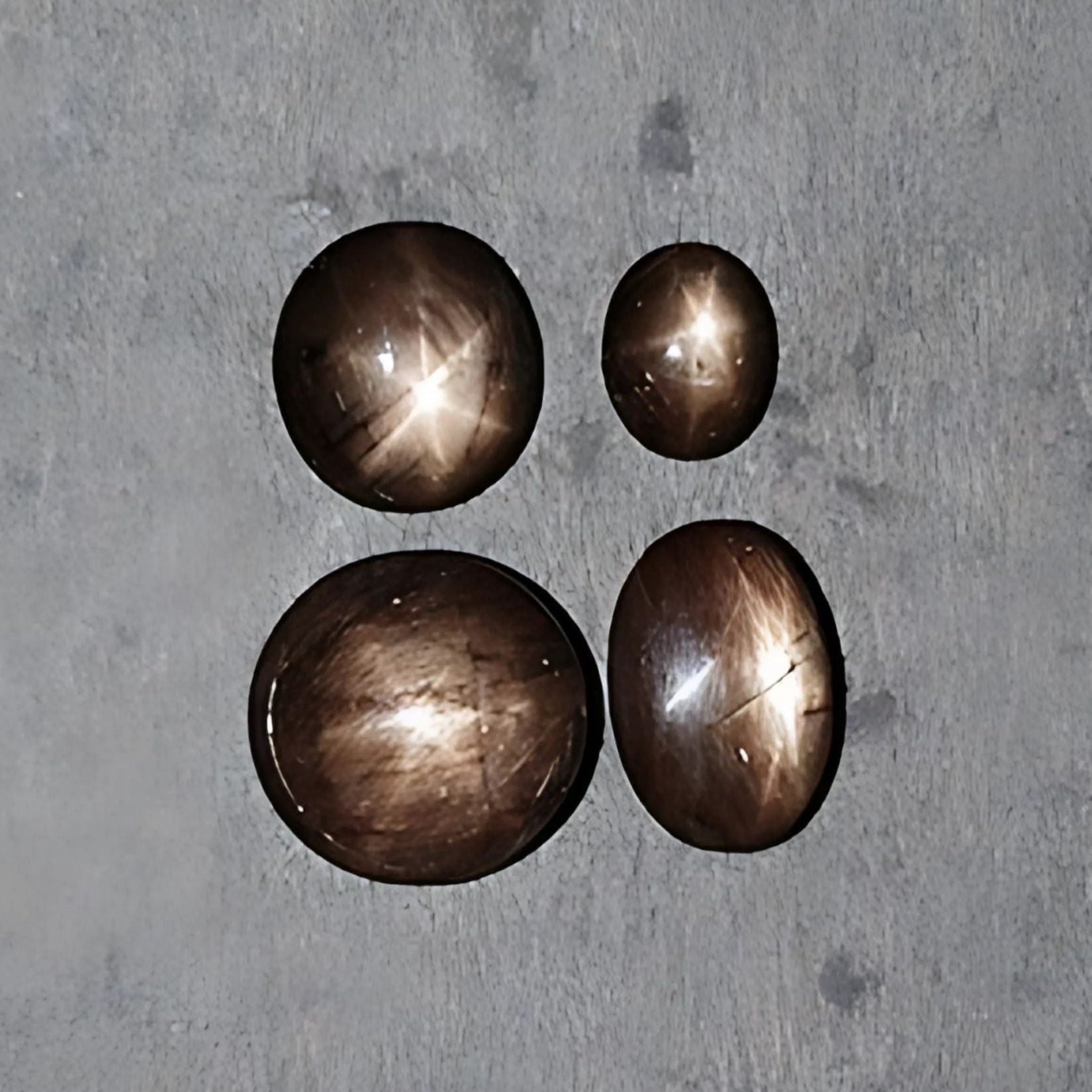 Étoile de chocolat saphir