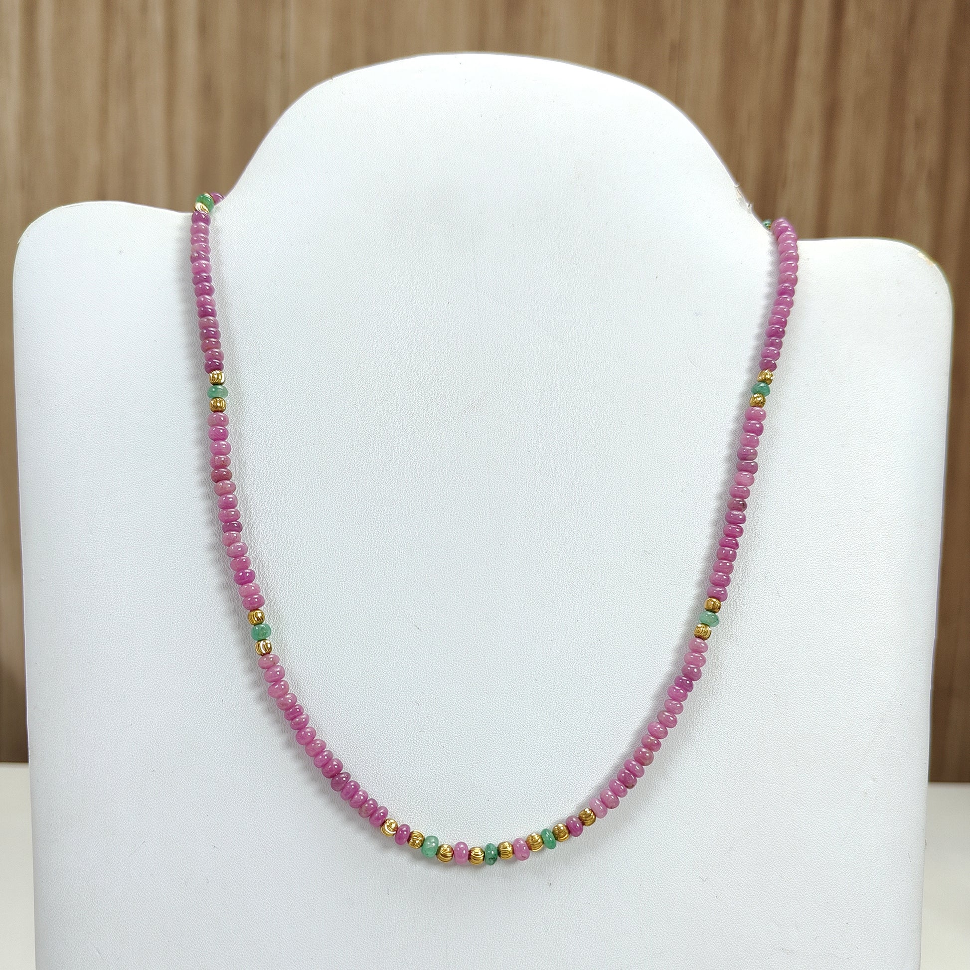 Collana di rubini