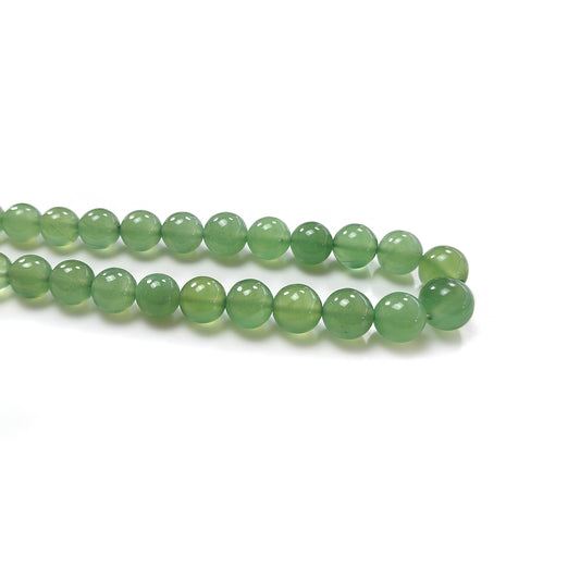 Serpentine Plain Beads Round Necklace