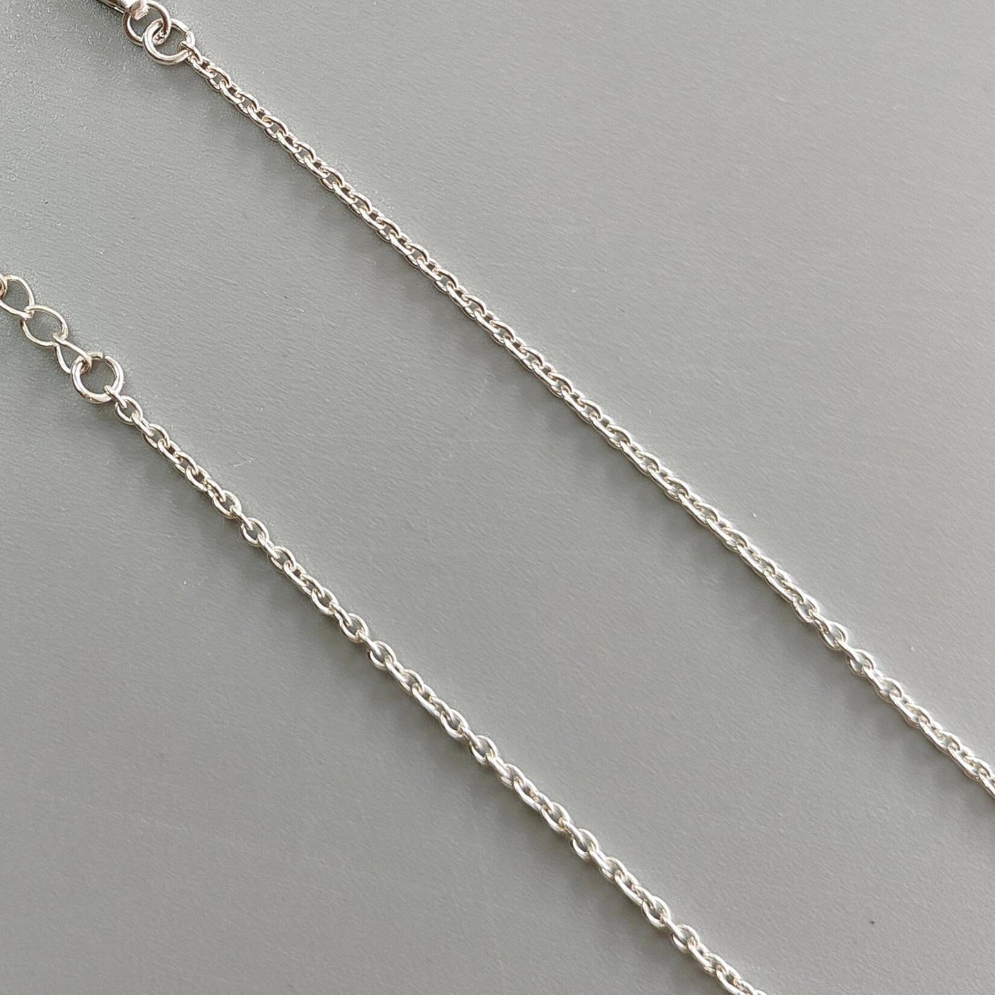 Watermelon Tourmaline Chain Necklace: 42.35cts Natural Untreated Tourmaline 925 Sterling Silver Plain Oval 7*6.5mm - 13*9mm 20"