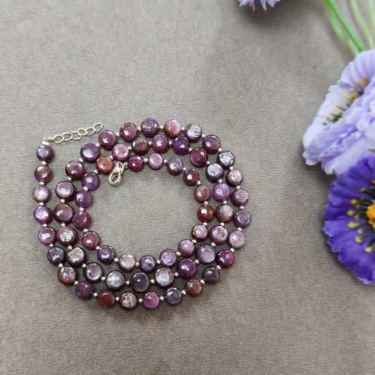 Sapphire Beads Necklace