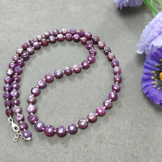 Sapphire Beads Necklace