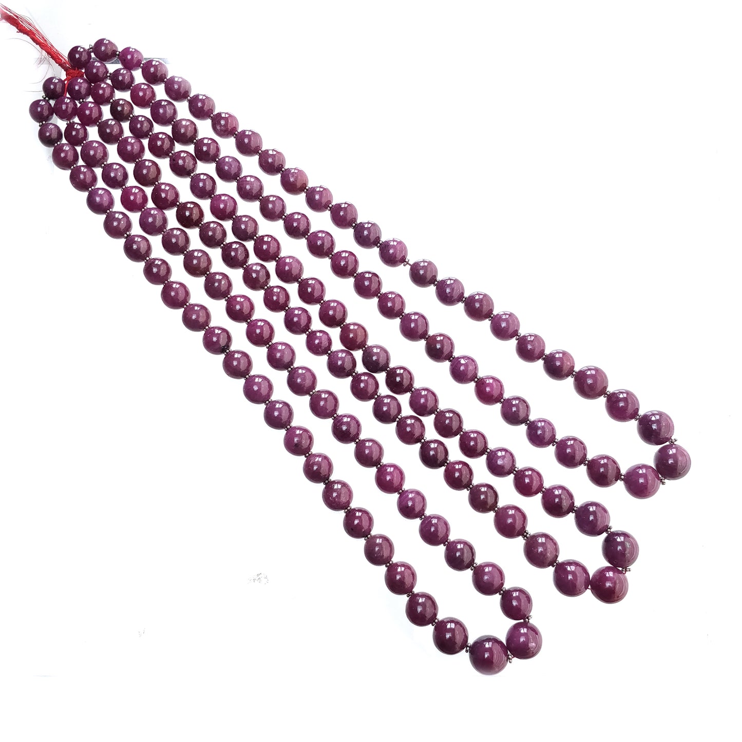 RUBY Gemstone Cabochon Loose Beads : 823cts(Approx) Natural Untreated Unheated Ruby Round Balls Shape Plain Beads 10mm - 14mm