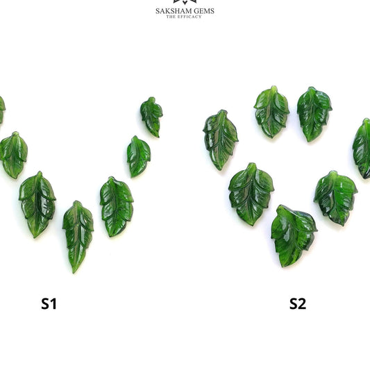 Chrome Diopside Leaves