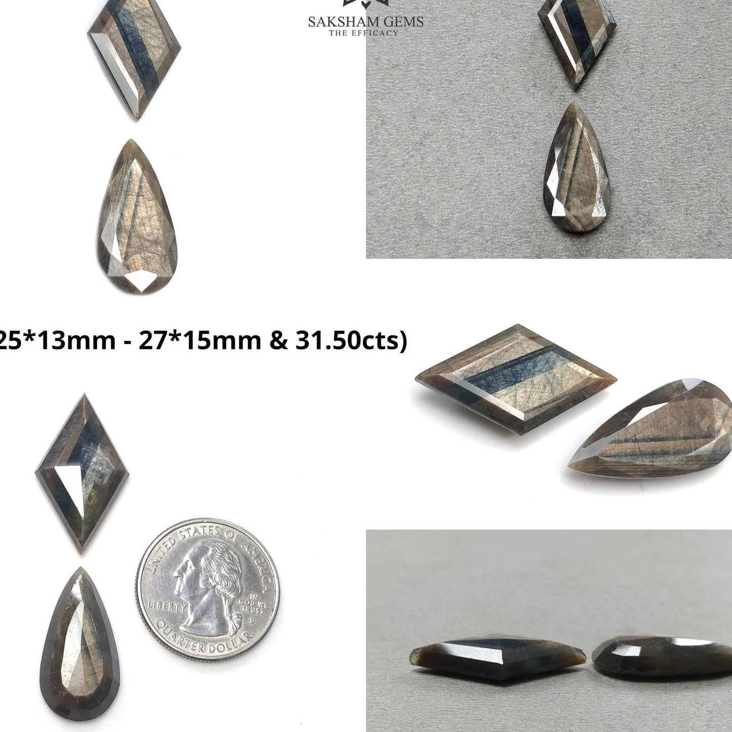 Faceted Sapphire
