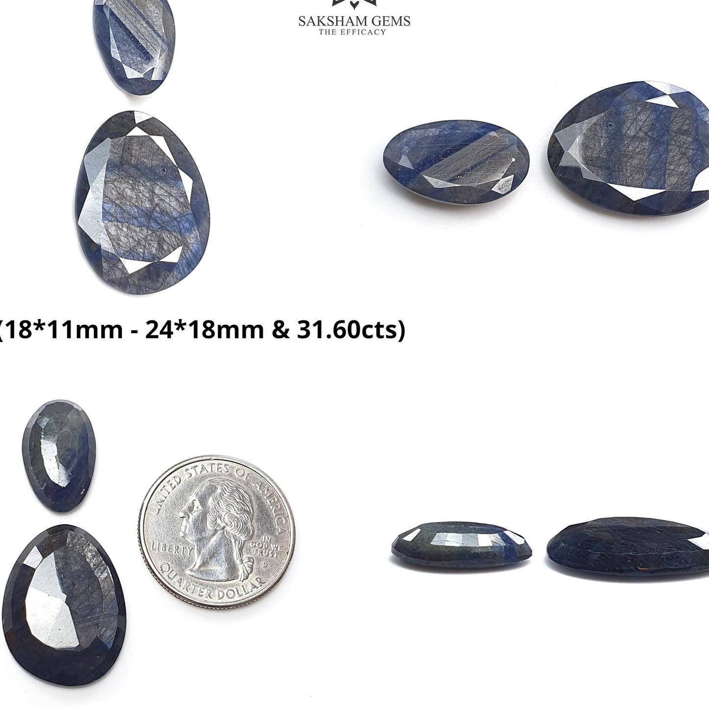 Blue Sapphire Normal Cut