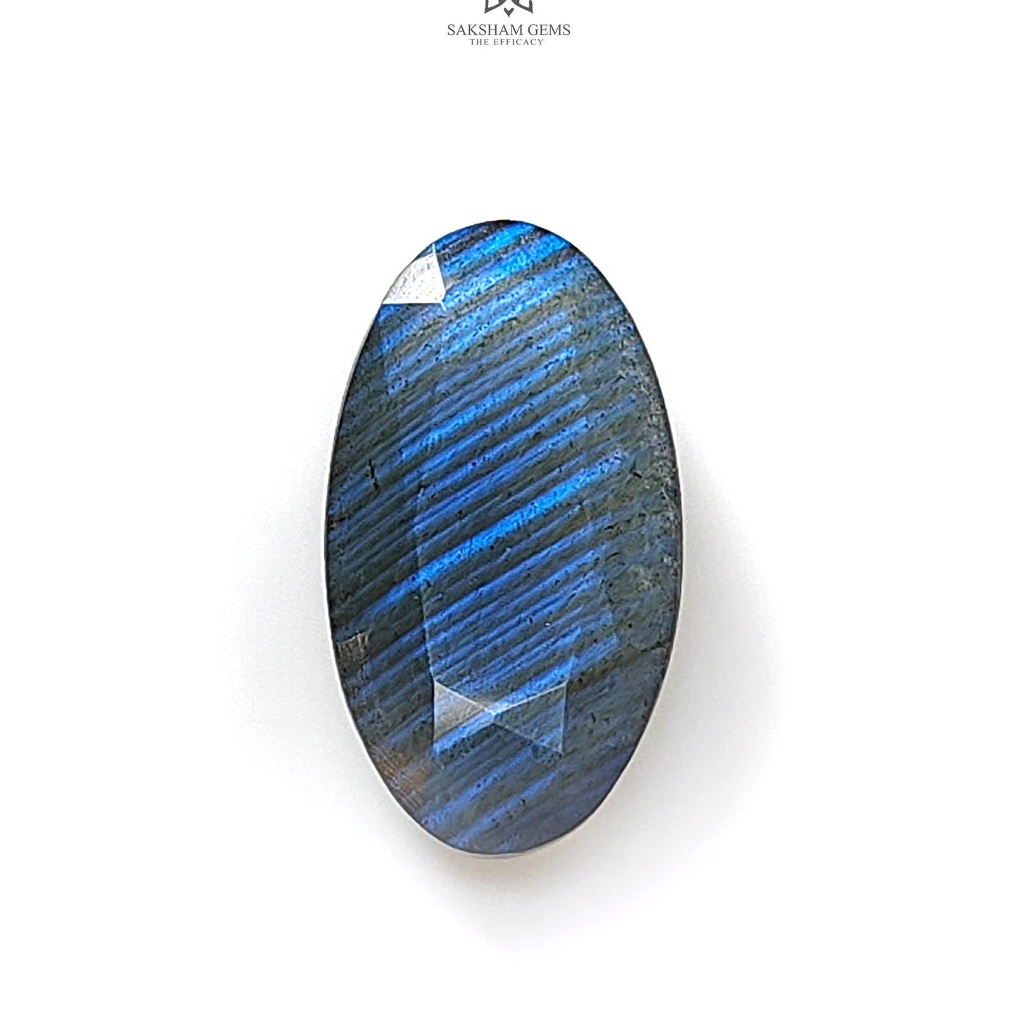 Rainbow Flashing Labradorite Fancy Cut: 9.20cts Natural Untreated Unheated Blue Labradorite oval Shape 1pc For Jewelry 21*11mm
