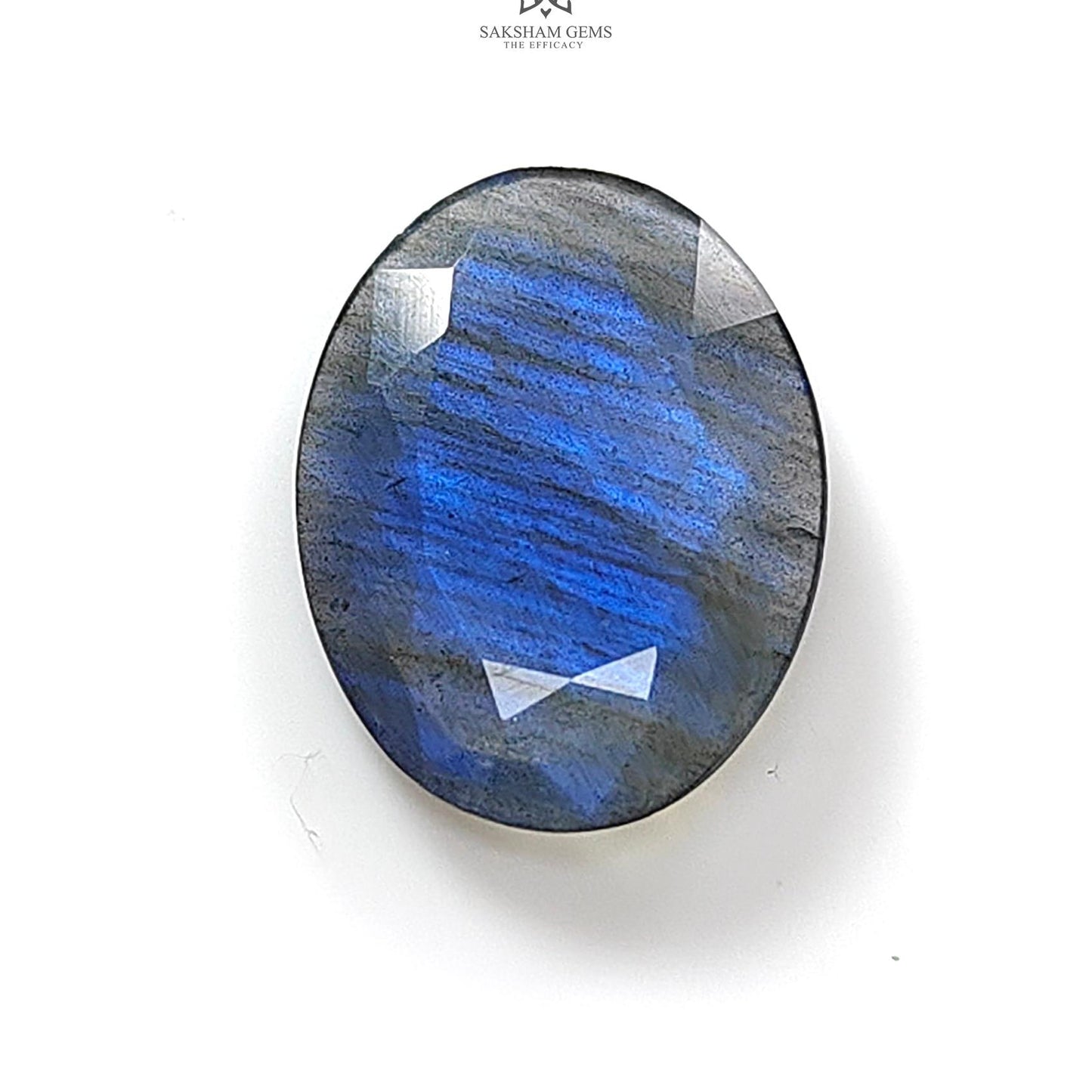 Rainbow Flashing Labradorite Fancy Cut: 9.80cts Natural Untreated Unheated Blue Labradorite oval Shape 1pc For Jewelry 21*16mm