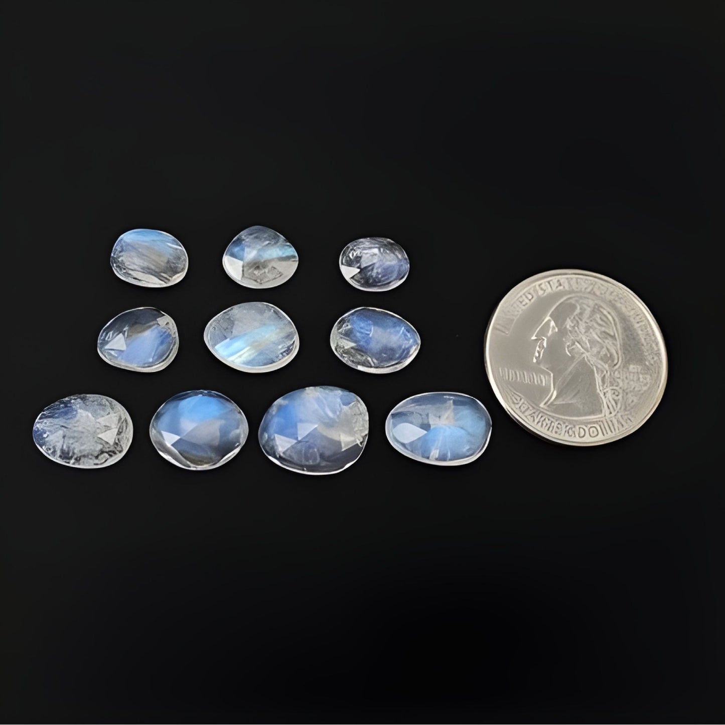 彩虹月光石珠宝