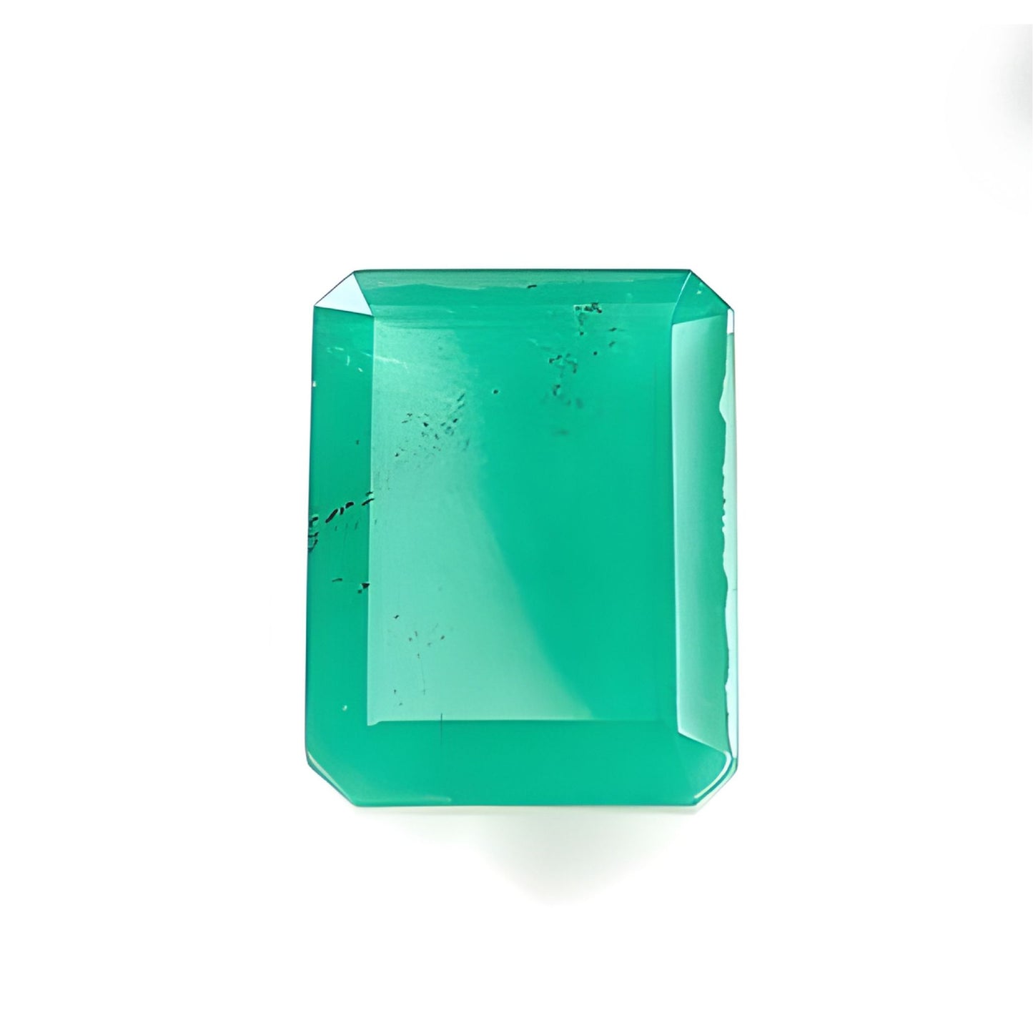 Green Quartz Assembled Cushion Shape Faceted Cut