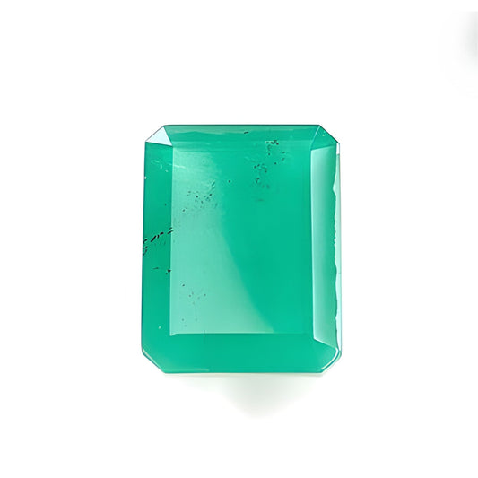 Green Quartz Assembled Cushion Shape Faceted Cut