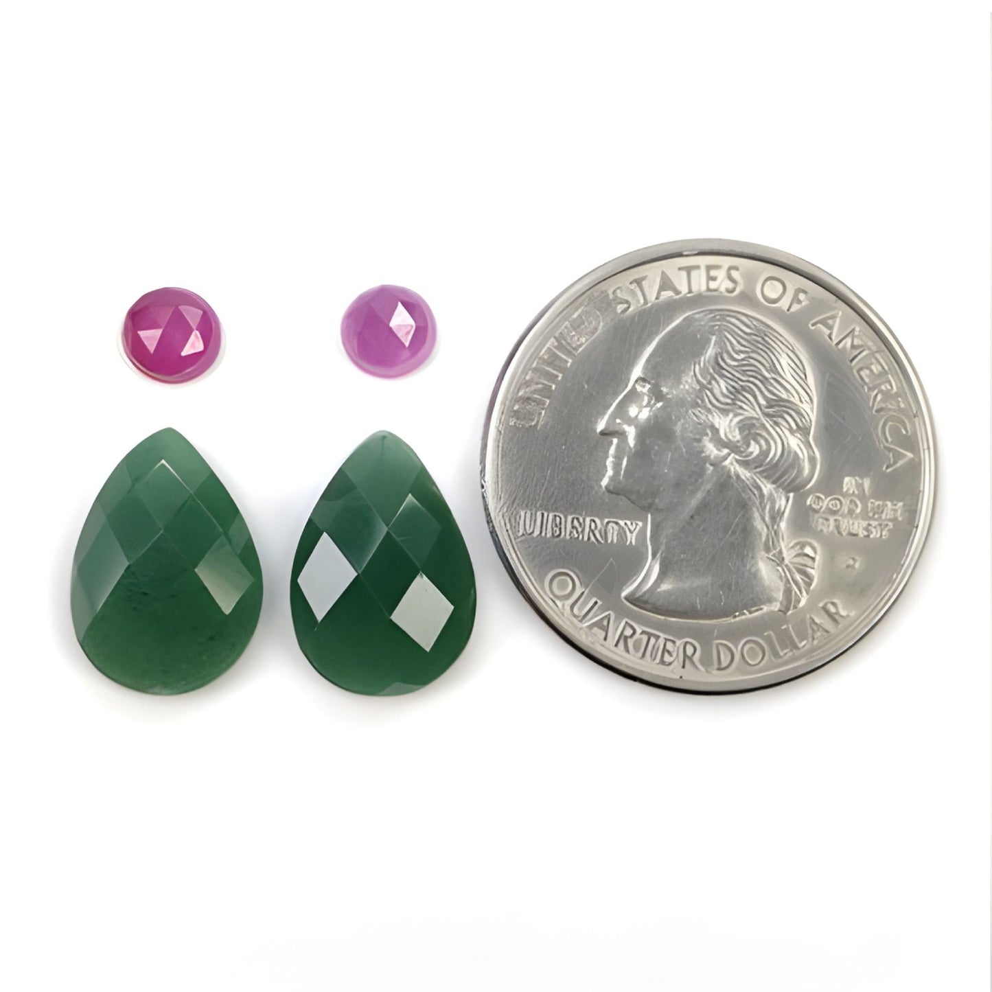 石英岩、蓝宝石 用于珠宝