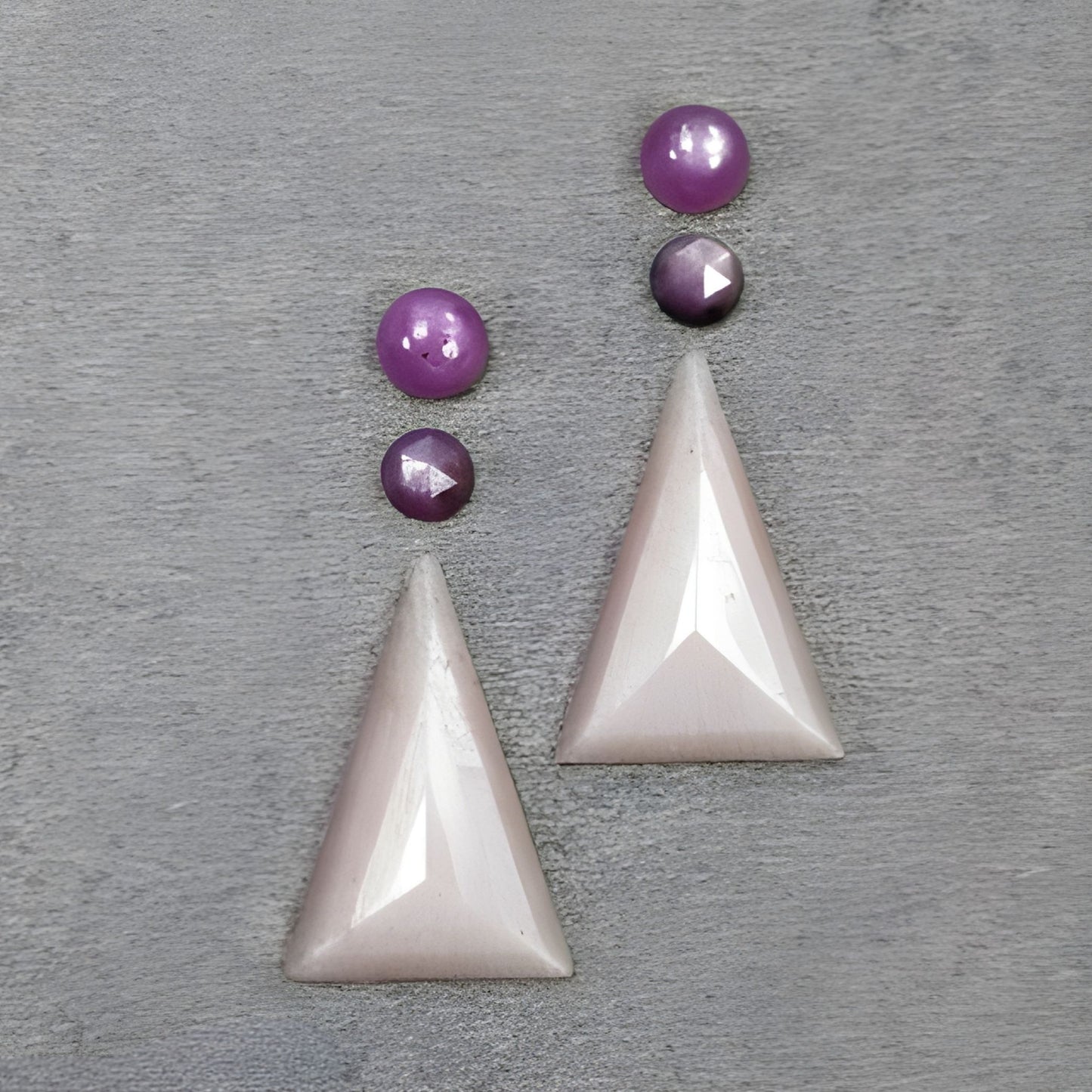 宝石用ムーンストーン、サファイア