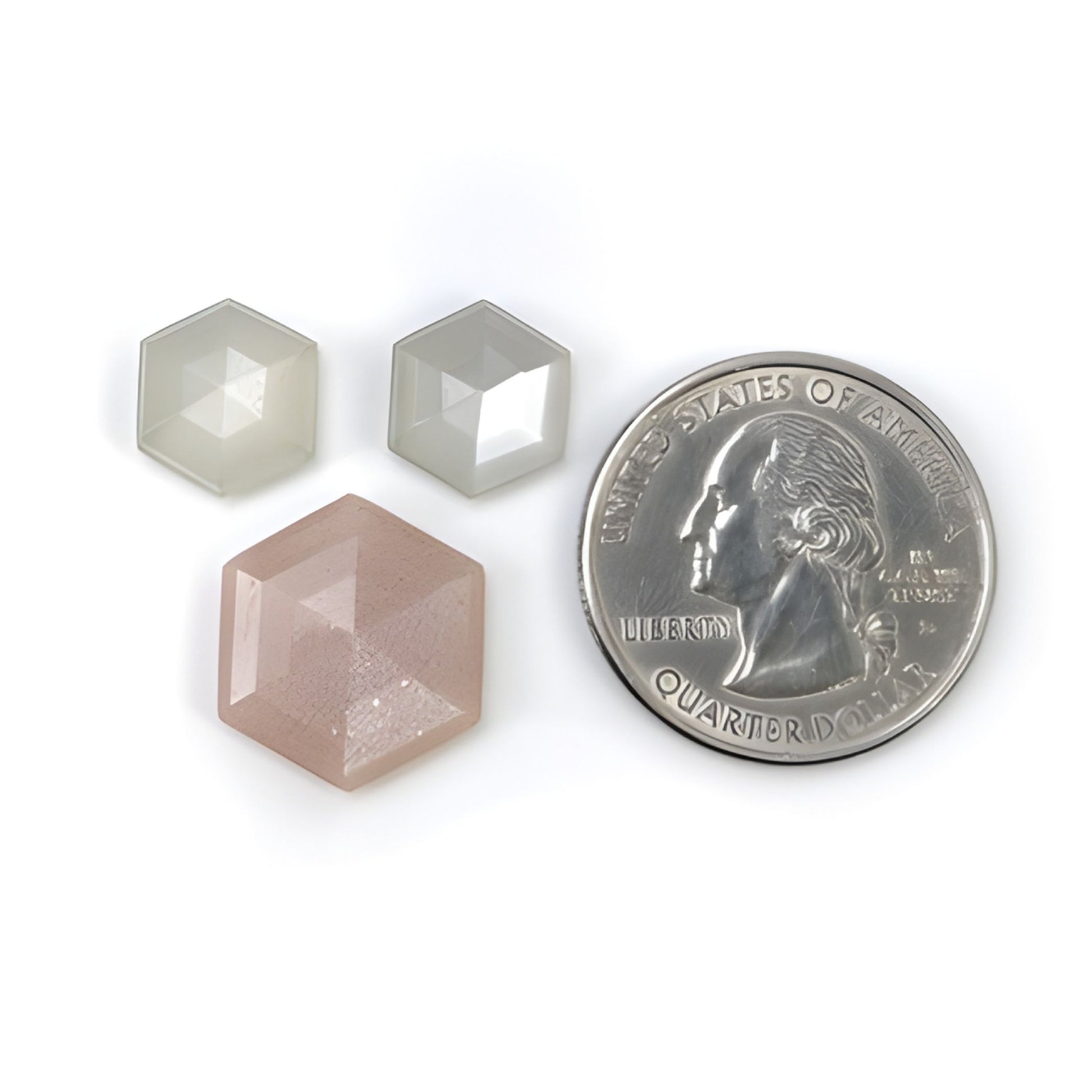 月光石天然未经处理的宝石