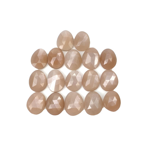 moonstone egg shape rose cut