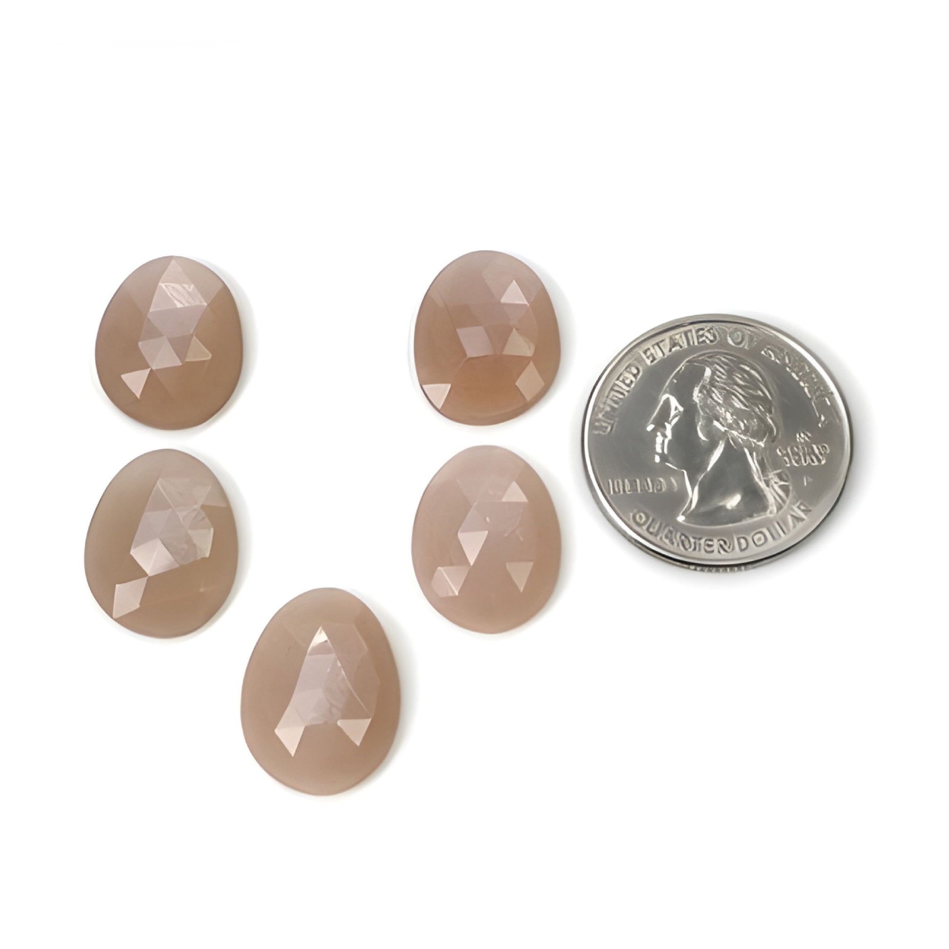 月光石天然未经处理的宝石