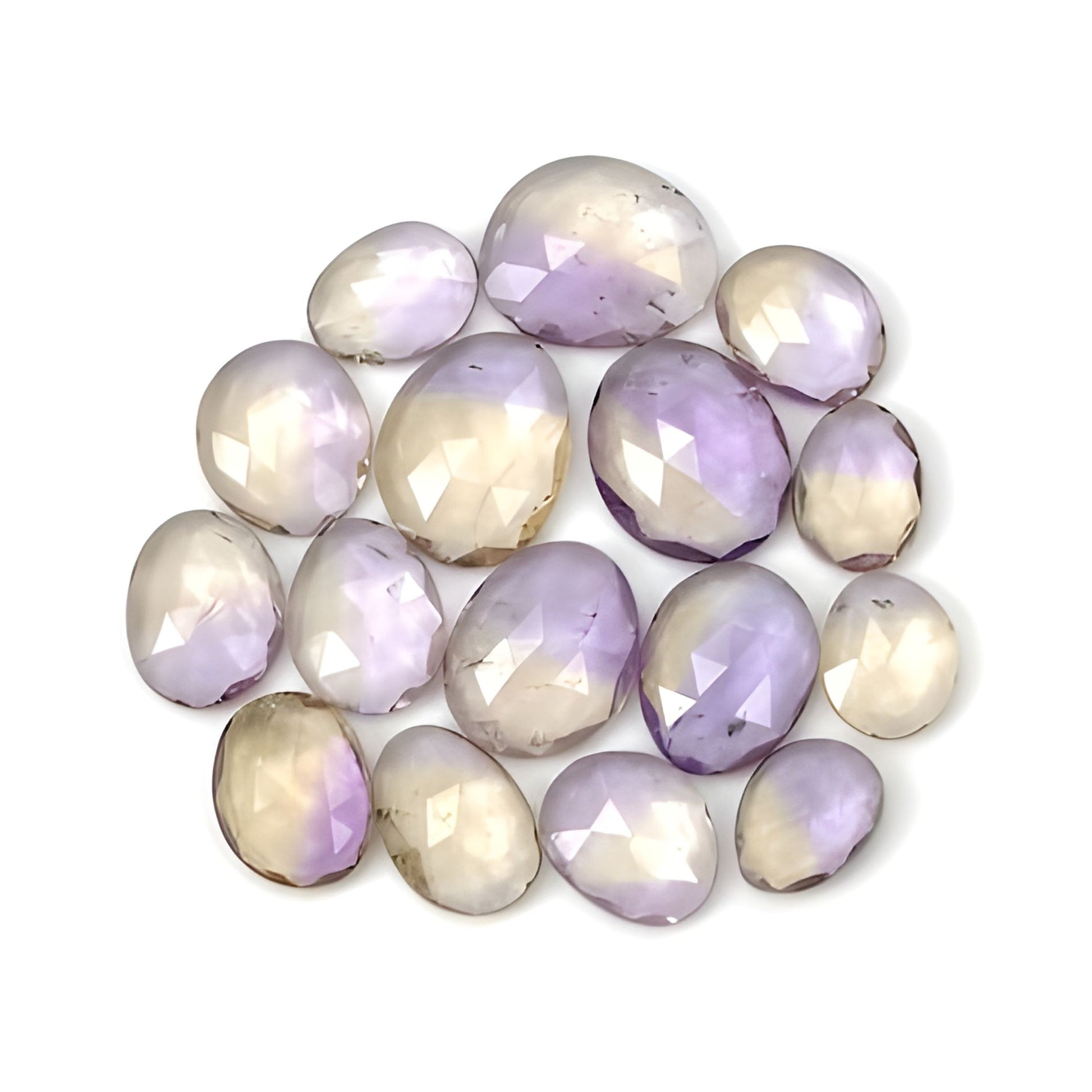 Ametrine Egg Shape Rose Cut