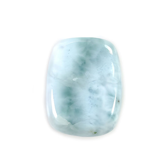 larimar cabochon gemstone