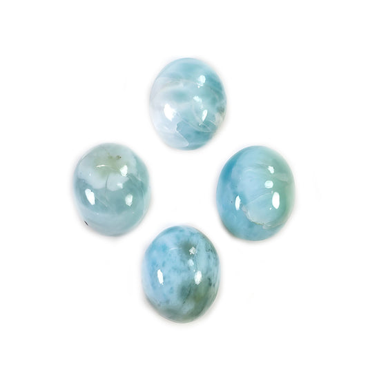 larimar cabochon gemstone