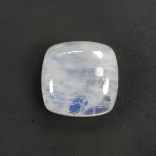 rainbow moostone cushion shape cabochon