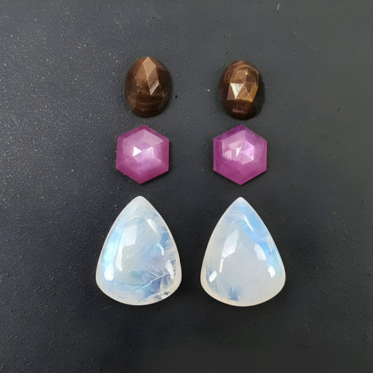 moonstone fancy shape cabochon