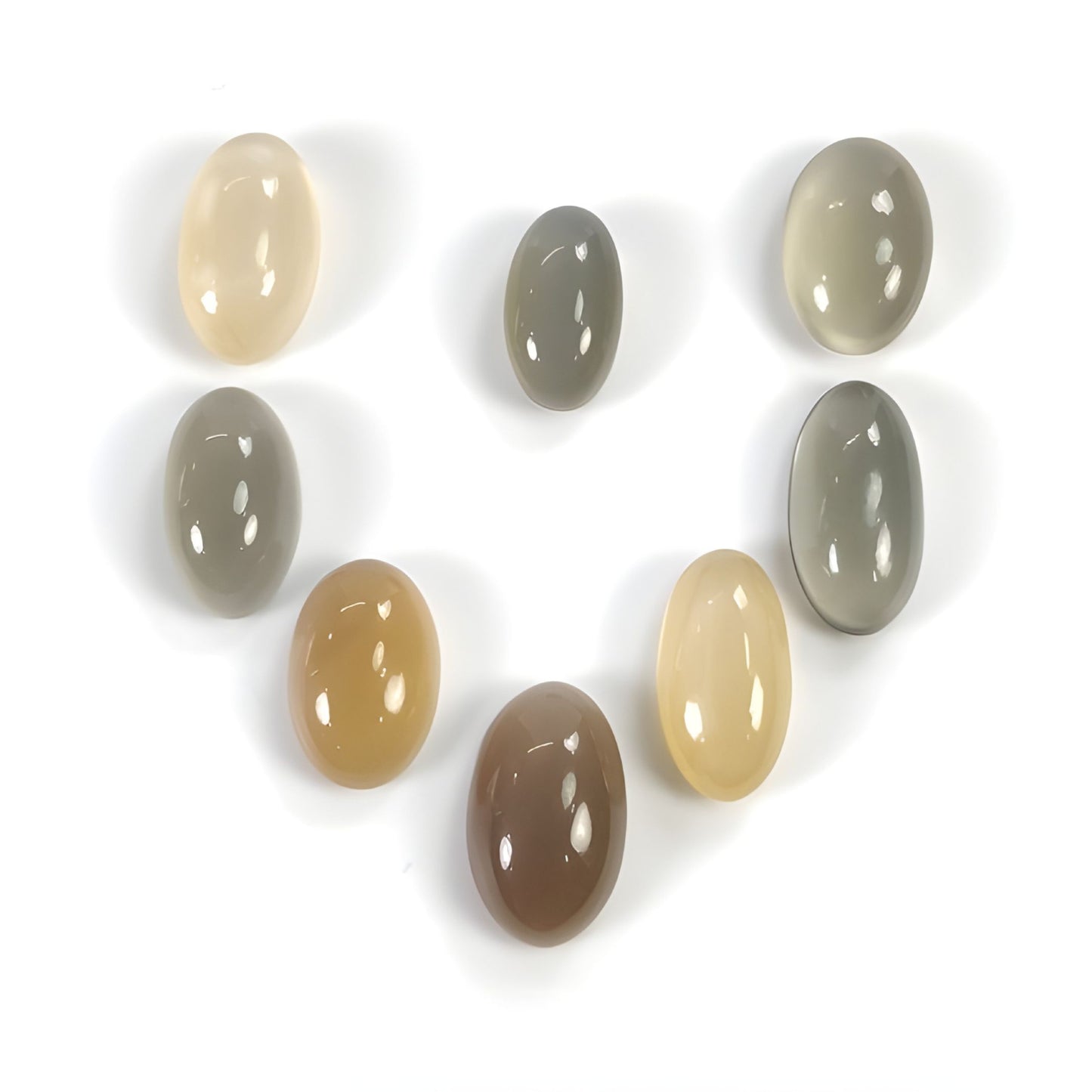 moonstone faceted cut gemstone