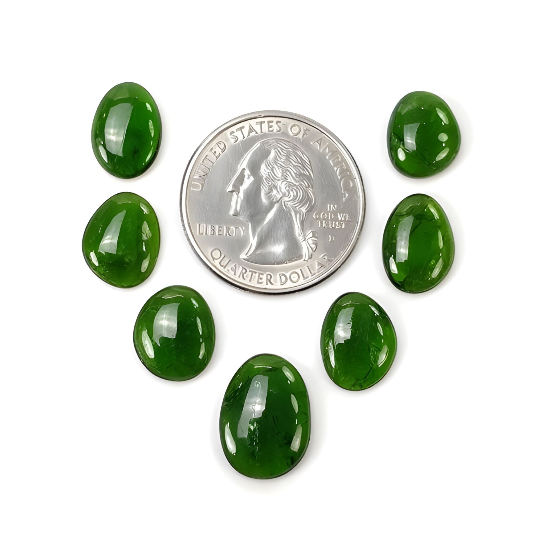 Diópsido de cromo para joyería