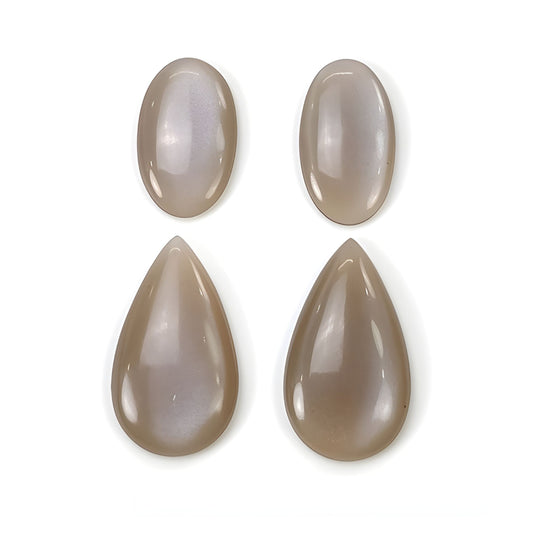 moonstone oval, pear shape cabochon